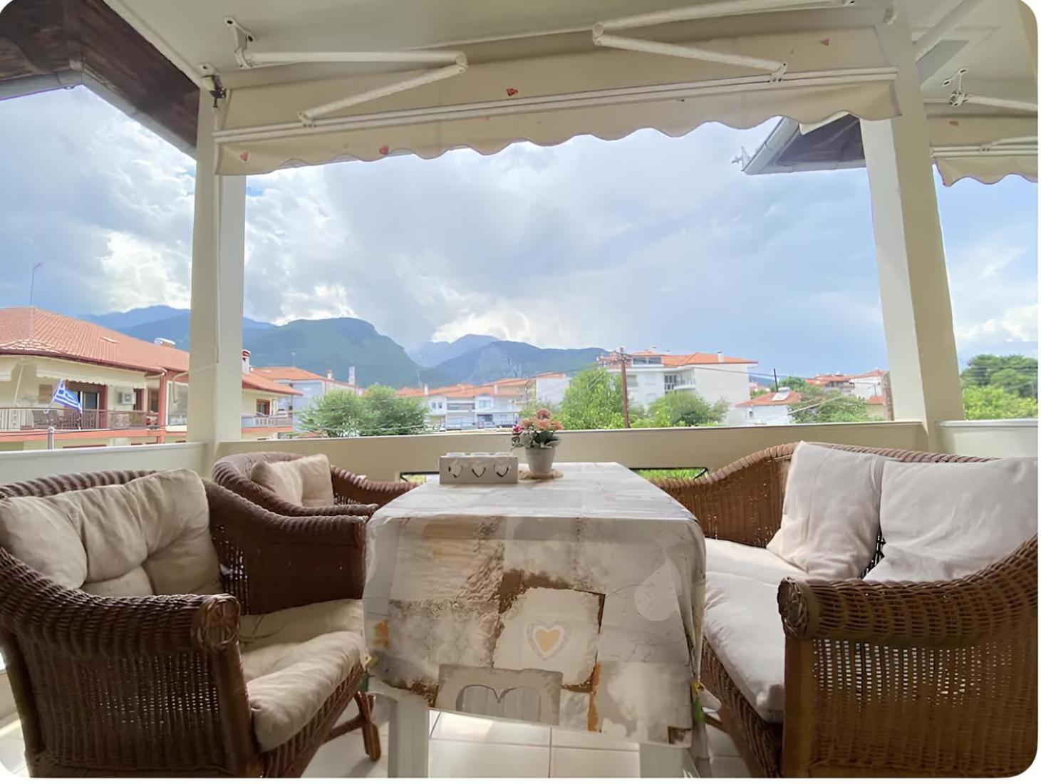 Στη Γοητεία Του Ολύμπου Apartamento Litochoro Exterior foto