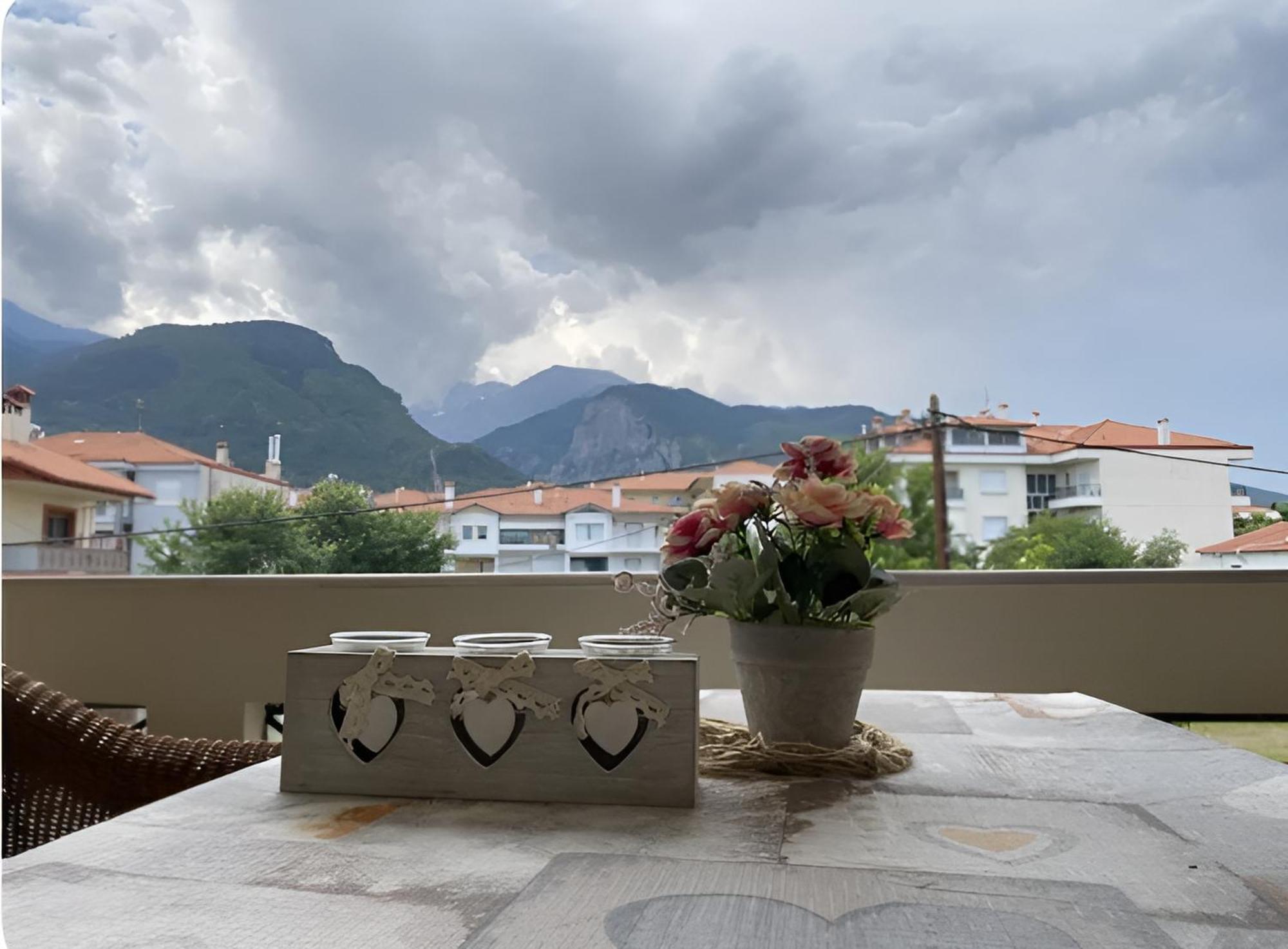 Στη Γοητεία Του Ολύμπου Apartamento Litochoro Exterior foto